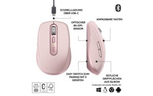 Logitech MX Anywhere 3s rose 