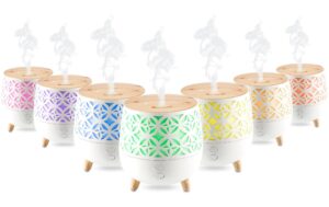 RIO Aromavernebler TALIA Aroma Diffuser, Humidifier & Night Light