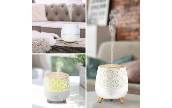RIO Aromavernebler TALIA Aroma Diffuser, Humidifier & Night Light