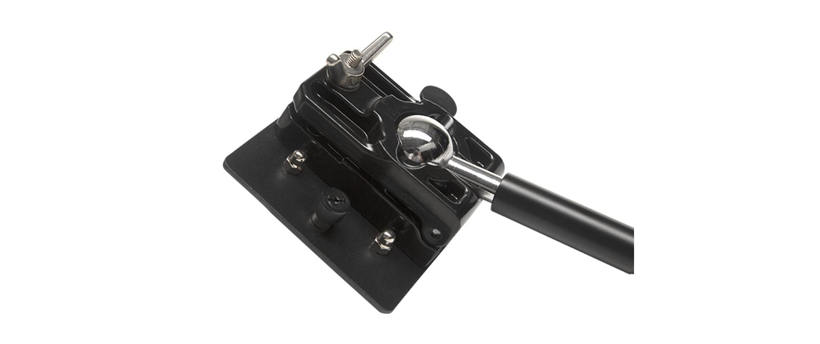 1563990_1 - Mediatech T12 Halterung mit Kugelkopf u Schwanenhals 4Röhren