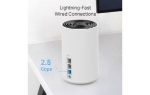 TP-Link Deco XE75 Pro  Mesh WiFi 6E 2er-Set 574+2042+2042Mbps, 1x2.5GE. 2xGE