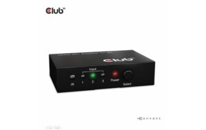 1565925_5 - Mediatech Club 3D 3 Port HDMI Umschalter Videoauflösungen bis zu 8K60Hz oder 4K120Hz