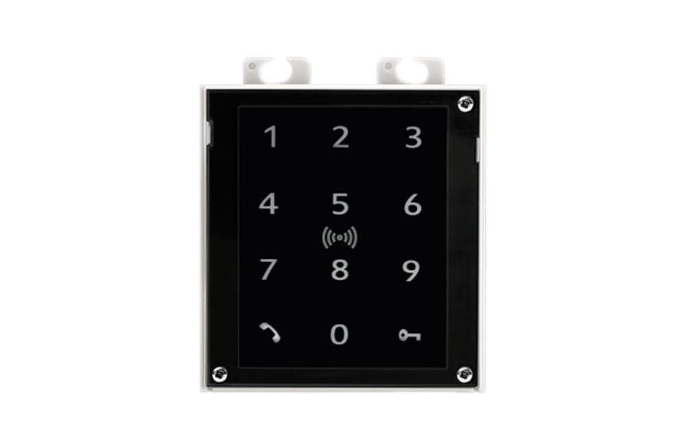 1566290 - Mediatech 2N IP Verso Touch keypad & RFID Leser 125kHz, 13.56MHz,NFC,PICard compatible,Sec