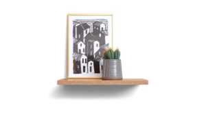 1566882_1 - Mediatech Schou Wandregal Braun MDF, China, Grösse: 38x20x1.8cm
