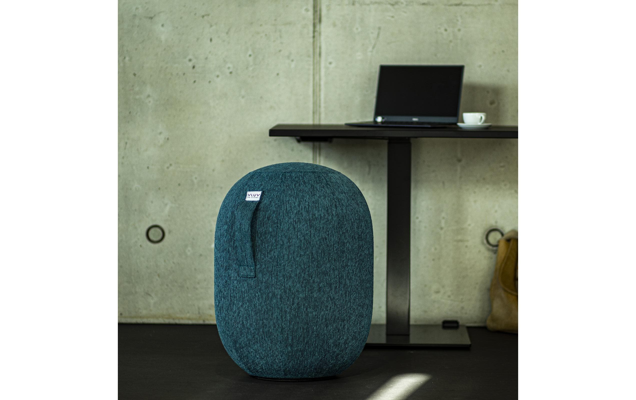 1570285_1 - Mediatech Vluv Kapsul Stov Balancehocker Petrol (Blau-Grün), Grösse M