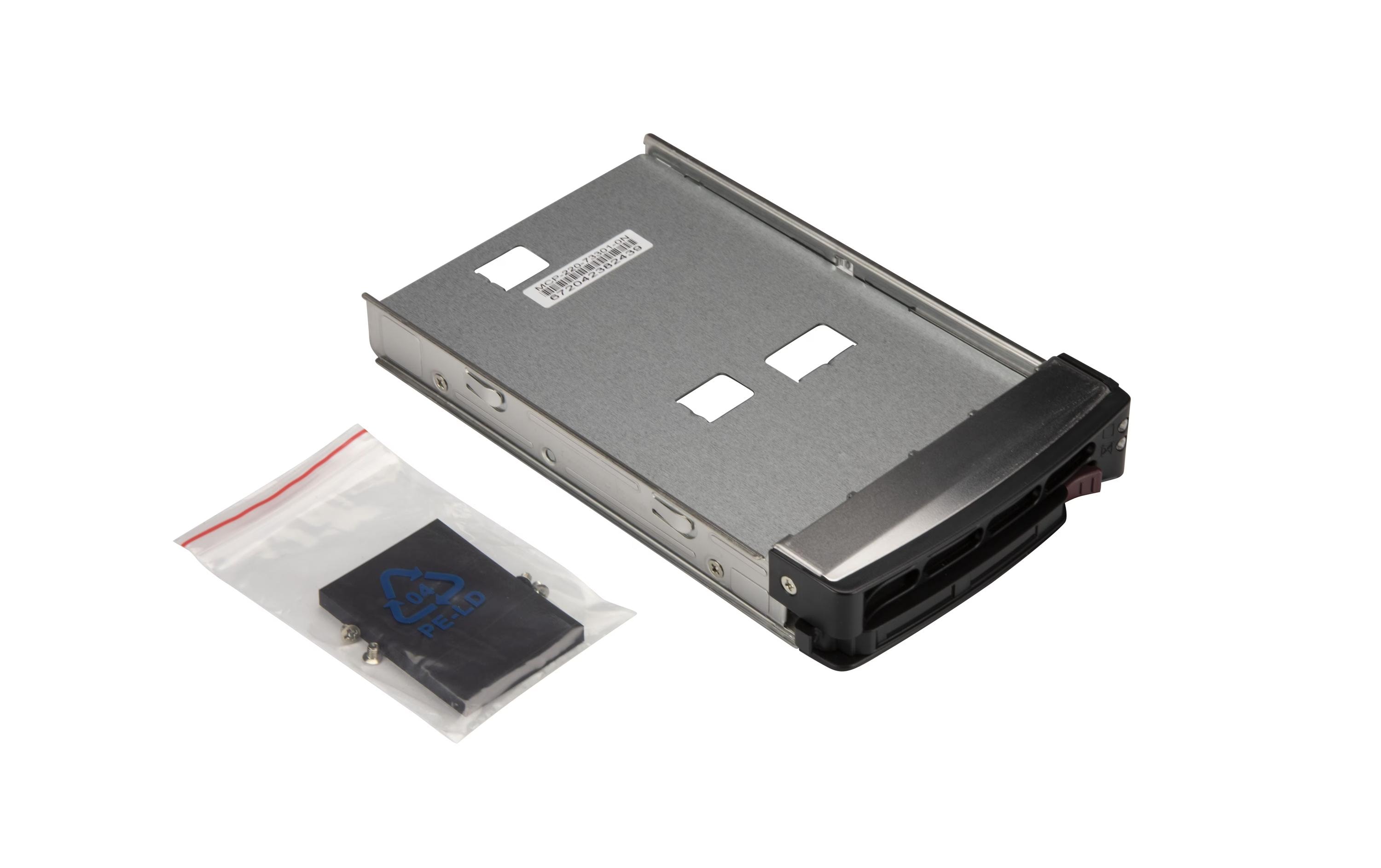1570430 - Mediatech Supermicro MCP-220-73301-0N: Converter Tray 3.5 to 2.5, for 733 chassis kaufen Schweiz | Mediatech.ch