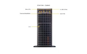 1570444_2 - Mediatech Supermicro SYS-740GP-TNRT: 2x LGA-4189 Tower, up to 6TB RAM, 8x 3.5, 2200W
