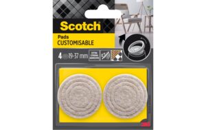 1571187 - Mediatech Robuste Stuhlgleiter von Scotch anpassbar Ø 19 bis 37mm, beige kaufen Schweiz | Mediatech.ch