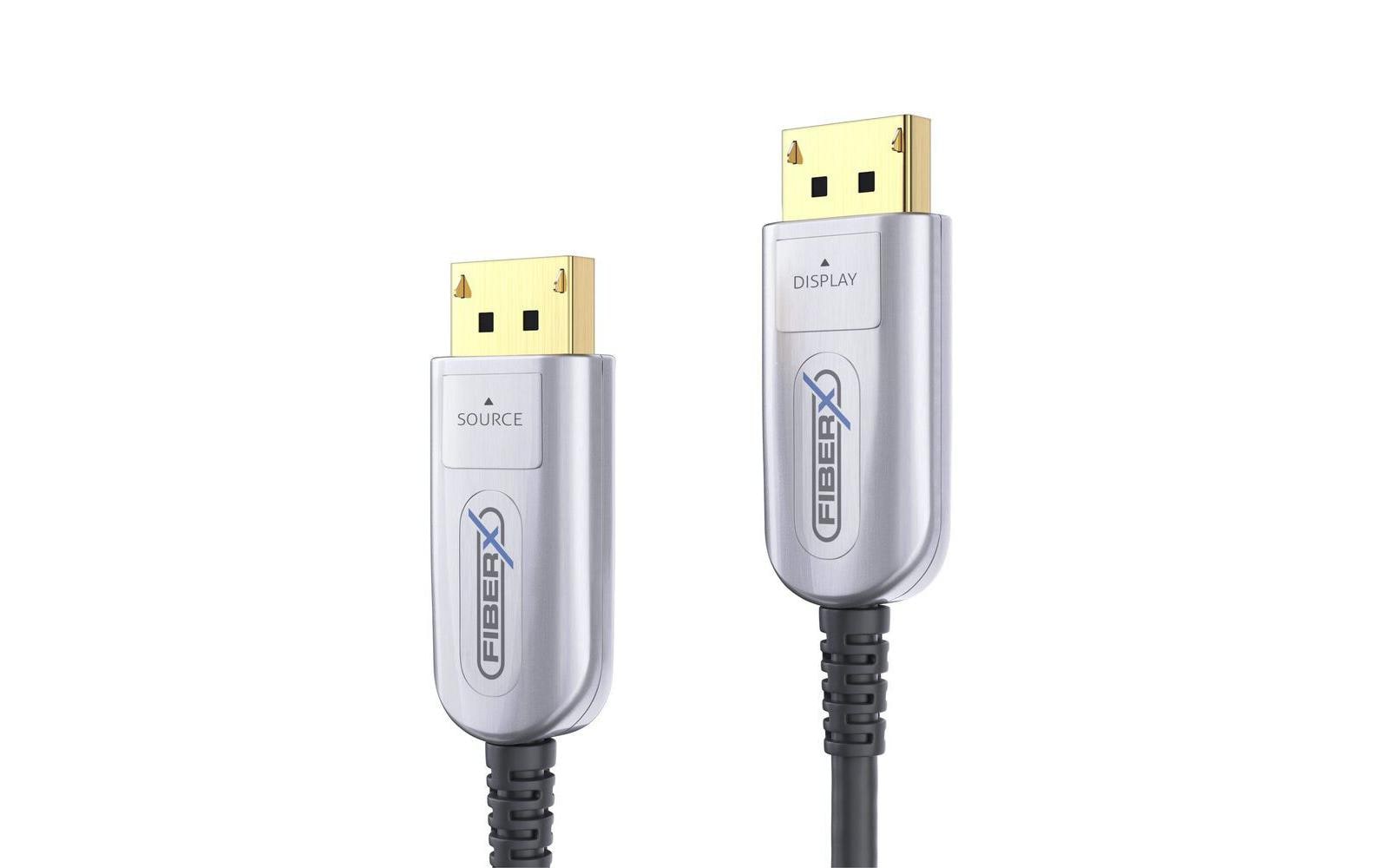 PureLink FiberX Kabel AOC DisplayPort - DisplayPort, 10 m, 8K/85Hz
