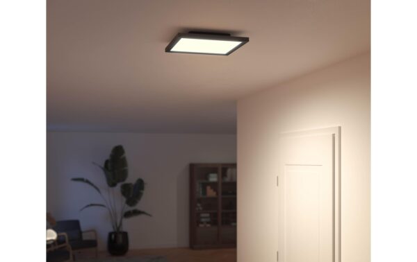 1573021_5 - Mediatech Philips Hue White Amb. Aurelle Panelleuchte 30x30cm, 1820lm, black, ink. Dimmschalter