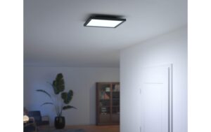 1573021_6 - Mediatech Philips Hue White Amb. Aurelle Panelleuchte 30x30cm, 1820lm, black, ink. Dimmschalter