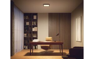 1573021_7 - Mediatech Philips Hue White Amb. Aurelle Panelleuchte 30x30cm, 1820lm, black, ink. Dimmschalter