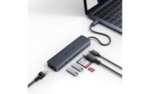 Hyper HyperDrive EcoSmart 7-in-1 Hub Schwarz
