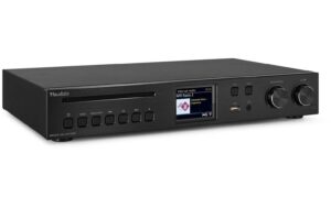 1574619_2 - Mediatech Audizio BresciaBK Media Player, DAB+/Int Radio/CD/BT, schwarz