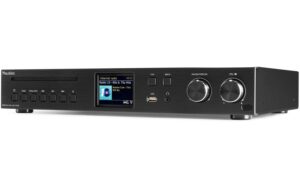 1574619_3 - Mediatech Audizio BresciaBK Media Player, DAB+/Int Radio/CD/BT, schwarz