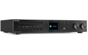 1574619_4 - Mediatech Audizio BresciaBK Media Player, DAB+/Int Radio/CD/BT, schwarz