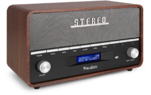 Audizio Corno Retro DAB+ Radio, FM, BT, grau
