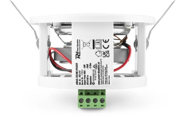 1574733_6 - Mediatech Power Dynamics CSBA3 Ceiling Speaker 3, 8Ohm, white