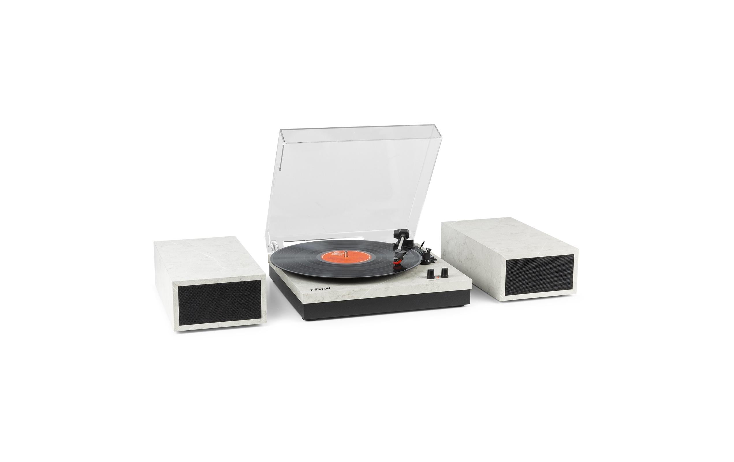 1574740 - Mediatech Fenton RP165M Record Player+Speakers, BT, marble kaufen Schweiz | Mediatech.ch