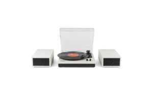 1574740_1 - Mediatech Fenton RP165M Record Player+Speakers, BT, marble