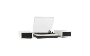 1574740_3 - Mediatech Fenton RP165M Record Player+Speakers, BT, marble