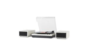 1574740_5 - Mediatech Fenton RP165M Record Player+Speakers, BT, marble