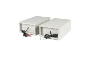 1574740_6 - Mediatech Fenton RP165M Record Player+Speakers, BT, marble