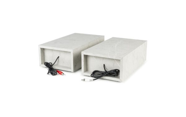 1574740_6 - Mediatech Fenton RP165M Record Player+Speakers, BT, marble