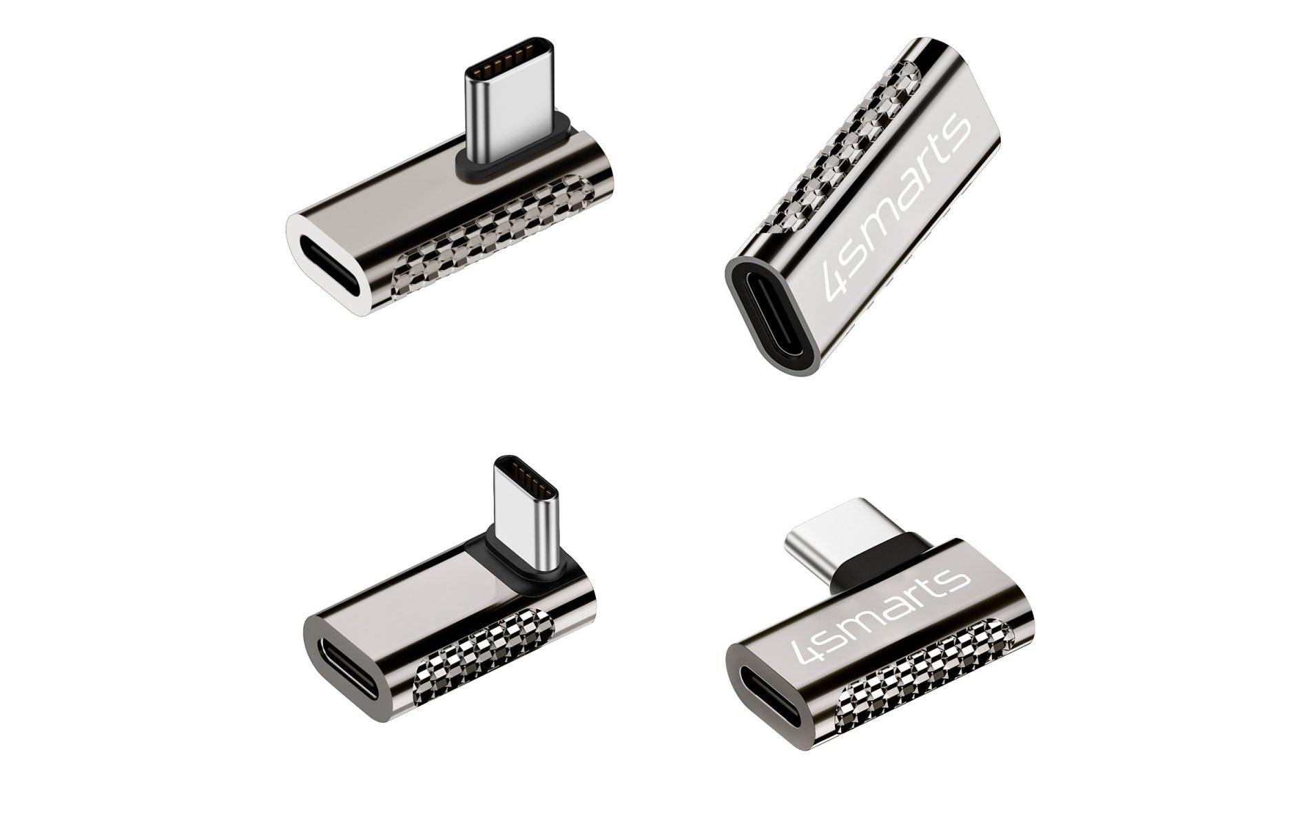 1576461 - Mediatech 4Smarts USB-C OTG Adapter Set 4 Stk. 4-teiliges Winkeladapter Set kaufen Schweiz | Mediatech.ch