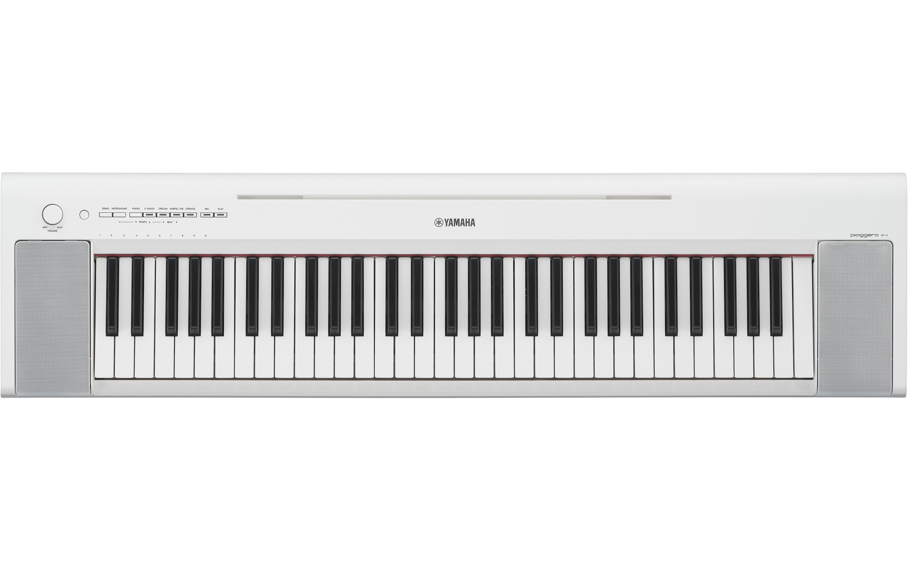 1580428 - Mediatech Yamaha NP-15WH Portable Keyboard, 61 Keys, weiss kaufen Schweiz | Mediatech.ch
