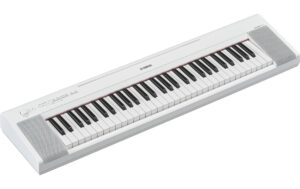1580428_1 - Mediatech Yamaha NP-15WH Portable Keyboard, 61 Keys, weiss