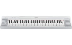 1580428_2 - Mediatech Yamaha NP-15WH Portable Keyboard, 61 Keys, weiss