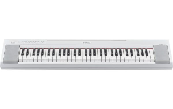 1580428_2 - Mediatech Yamaha NP-15WH Portable Keyboard, 61 Keys, weiss