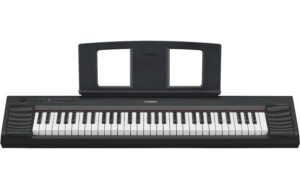 Yamaha NP-15B Portable Keyboard, 61 Keys, schwarz