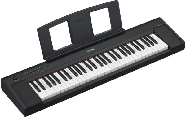 Yamaha NP-15B Portable Keyboard, 61 Keys, schwarz