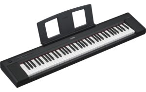 Yamaha NP-35B Portable Keyboard, 76 Keys, schwarz