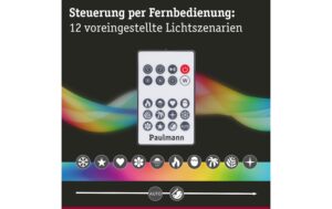 1580983_3 - Mediatech Paulmann EntertainLED Lightbar 30cm 2er Set 2x0,6W 230/5V DC schwarz