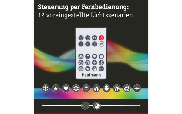 1580983_3 - Mediatech Paulmann EntertainLED Lightbar 30cm 2er Set 2x0,6W 230/5V DC schwarz