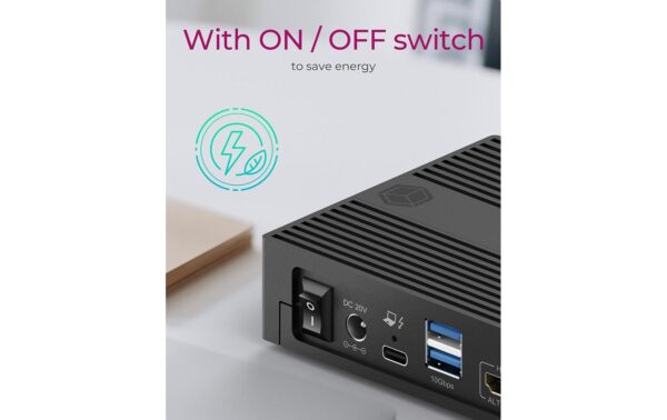 ICY BOX IB-DK2246AC Multi-Dockingstation USB Type-C mit Power Delivery