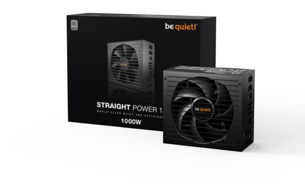 Netzteil be quiet! Straight Power12, 1000W 80+ Plat, aktiv PFC, ATX 3.0, 9xSATA