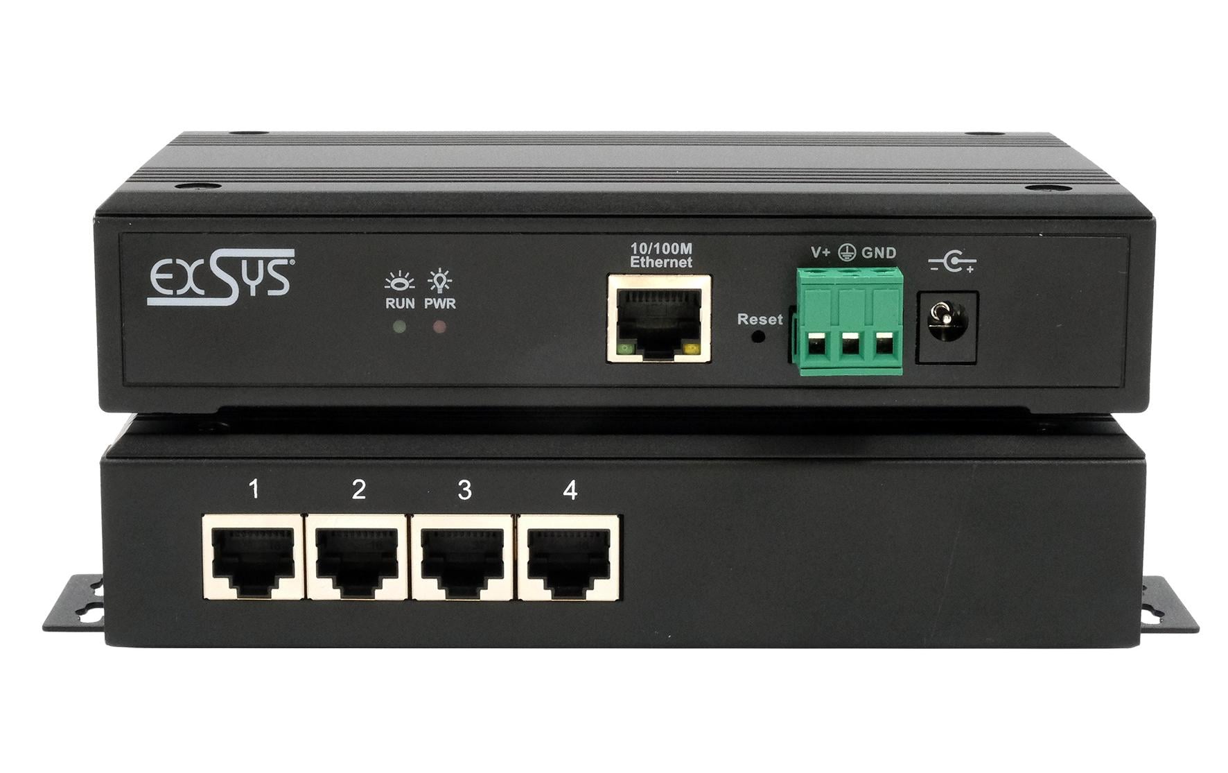1584916_1 - Mediatech EXSYS EX-61004, Ethernet RS-232/422/485 4-Port Ethernet