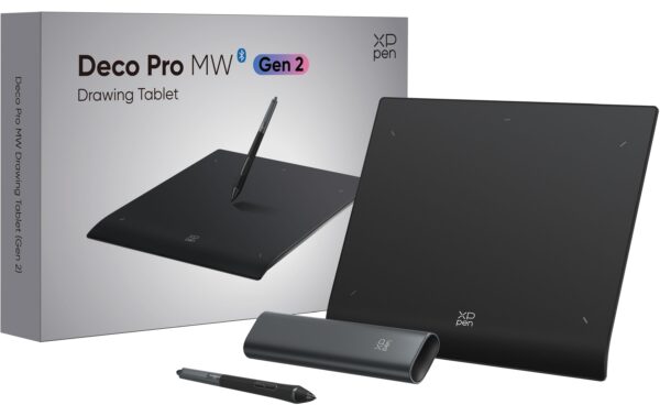 XP-Pen Stifttablet Deco Pro XLW Zeichentablet, Stiftdisplay, Inkl. ACK05