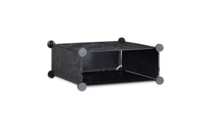 1585620_1 - Mediatech relaxdays Schuhregal mit 12 Fächern Kunststoff/Metall, 108 x 94 x 37 cm