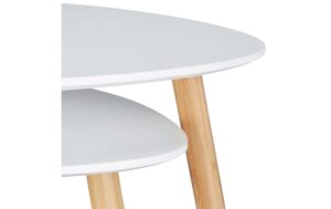 1585631_3 - Mediatech relaxdays Beistelltisch 2er Set MDF Holz aus China, 48x60x60cm, 40x40x40cm