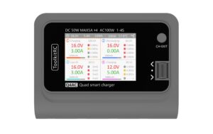 ToolKitRC Q4AC XT60 Quad AC Ladegerät 1-4S