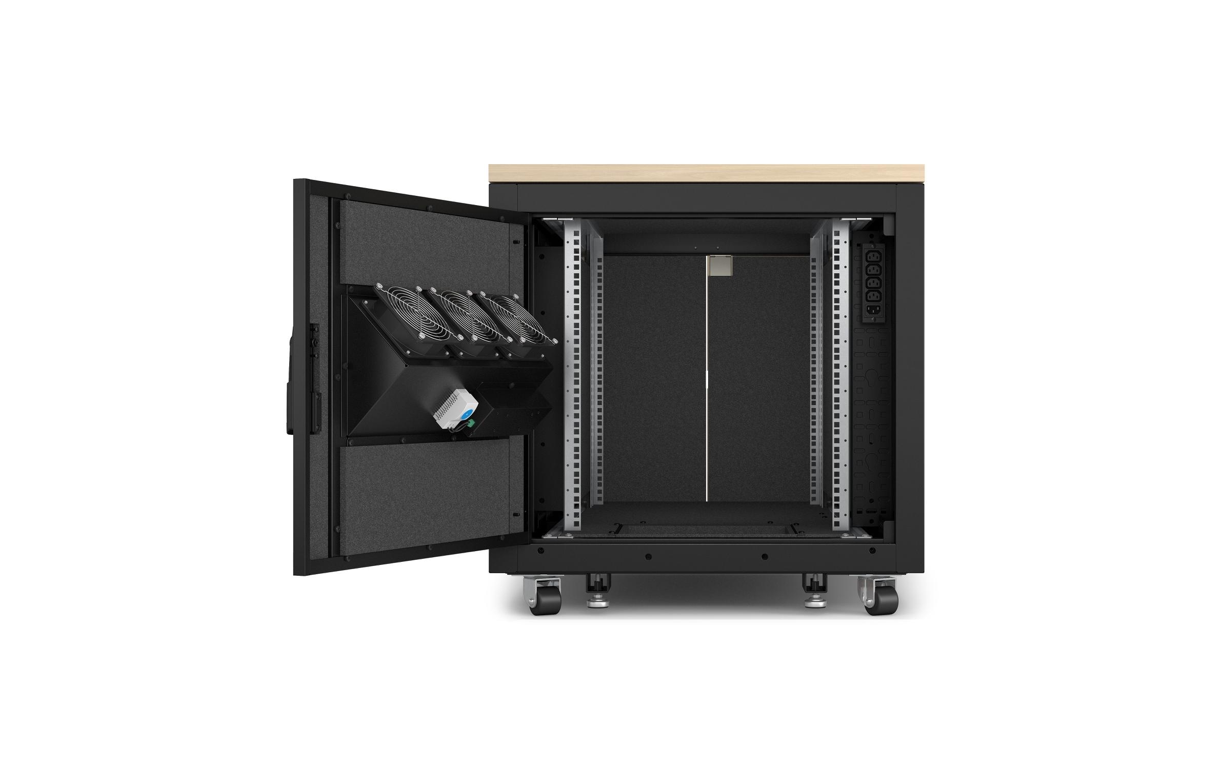 1586059_1 - Mediatech APC Netzwerkschrank 12HE Soundproof NetShelter CX AR4012A