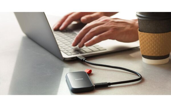 SanDisk SSD Portable 2TB V2 USB Typ-C, USB3.2, Lesen: 800MB/s