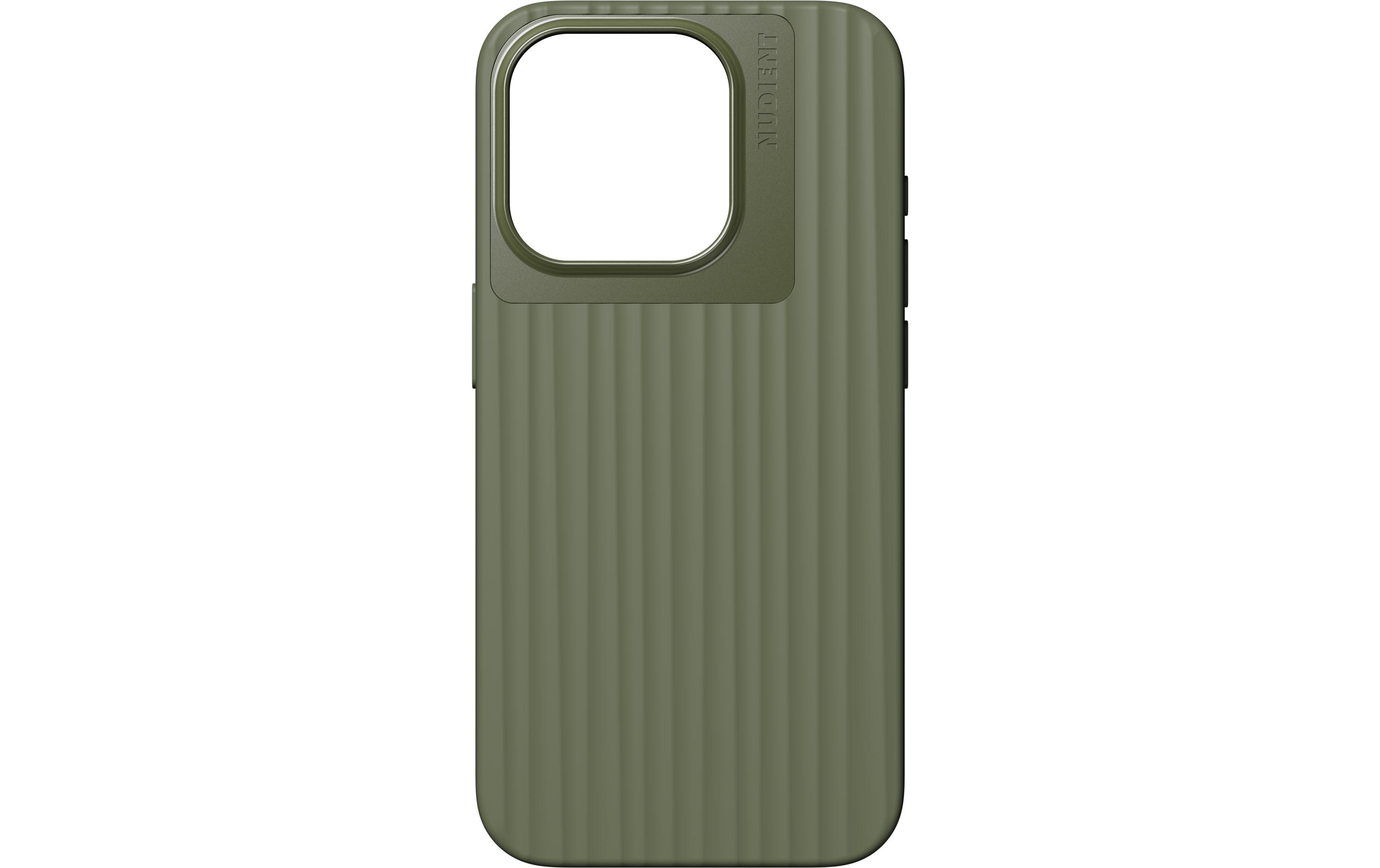 1589215 - Mediatech Nudient Bold Case Olive Green fürs iPhone 15 Pro