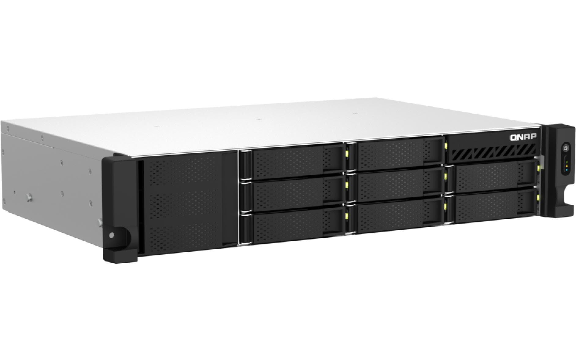 1589471_1 - Mediatech QNAP NAS TS-864eU-8G, 8-bay 2U Rack, redundante PSU, Quad-C 2.0GHz, 8GB
