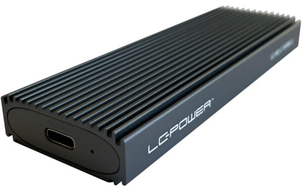 1589760_2 - Mediatech LC-Power ext. M.2 Gehäuse LC-M2-C NVME 3 schwarz, USB Type-C, für M.2 SSD, NVME